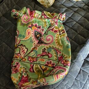 Tuity fruity Vera bradley diddy bag , plastic in lined for water clothes